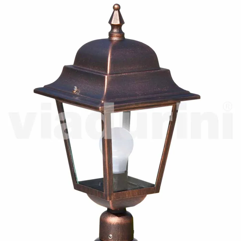 Utomhus golvlampa tillverkad av aluminium producerad i Italien, Aquilina Viadurini