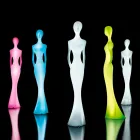 Trädgårdsgolvlampa med RGBW Led Light Statue Design - Penelope av Myyour Viadurini
