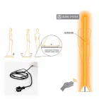 Trädgårdsgolvlampa med RGBW Led Light Statue Design - Penelope av Myyour Viadurini