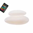 Golvlampa för inomhus eller utomhus med modern naturlig design - Sassostar Viadurini