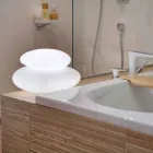 Golvlampa för inomhus eller utomhus med modern naturlig design - Sassostar Viadurini