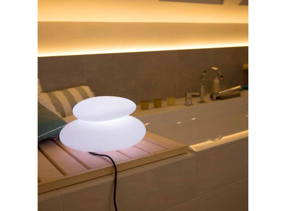 Golvlampa för inomhus eller utomhus med modern naturlig design - Sassostar Viadurini