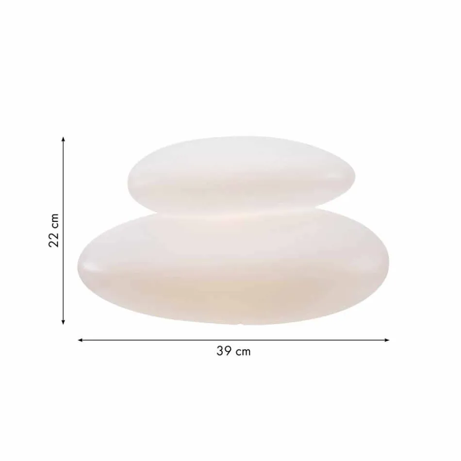 Golvlampa för inomhus eller utomhus med modern naturlig design - Sassostar Viadurini