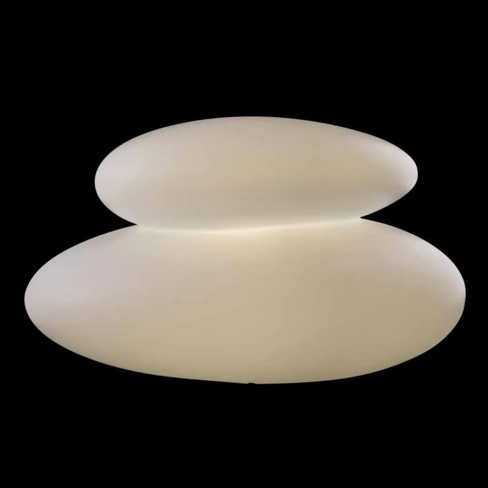 Golvlampa för inomhus eller utomhus med modern naturlig design - Sassostar Viadurini