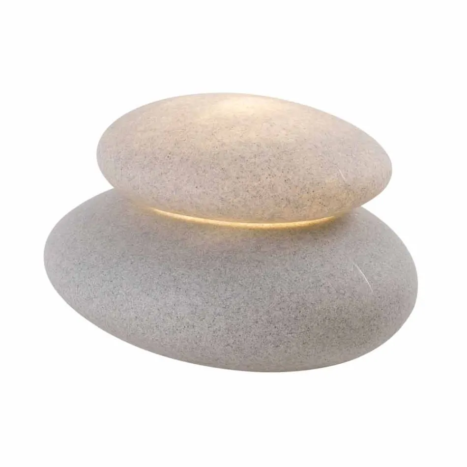 Golvlampa för inomhus eller utomhus med modern naturlig design - Sassostar Viadurini