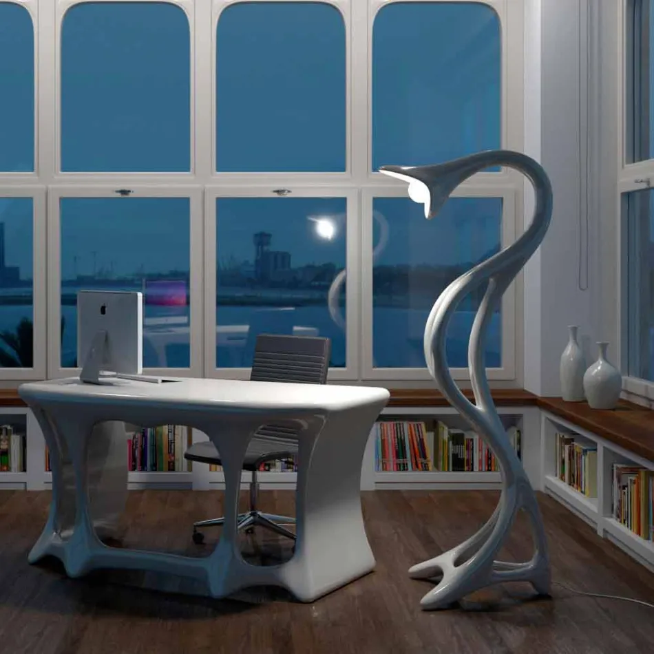 Samtida design golvlampa Drago gjord i Italien Viadurini