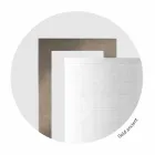 Design golvlampa i metall med linneskärm Tillverkad i Italien - Bali Viadurini