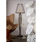 Modern design järngolvlampa tillverkad i Italien - Giunone Viadurini