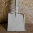 Utomhus golvlampa i vit teknopolymer design av 3 former - verktyg Viadurini