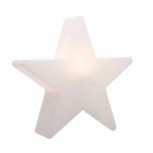 Vit eller röd stjärnformad golvlampa, modern design - Ringostar Viadurini
