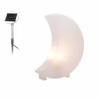 Moon Shape Golvlampa i plast 2 storlekar Modern design - Lunastar Viadurini