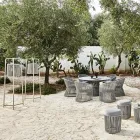 Golvlampa i aluminium och fiber Tillverkad i Italien - Tibidabo av Varaschin Viadurini