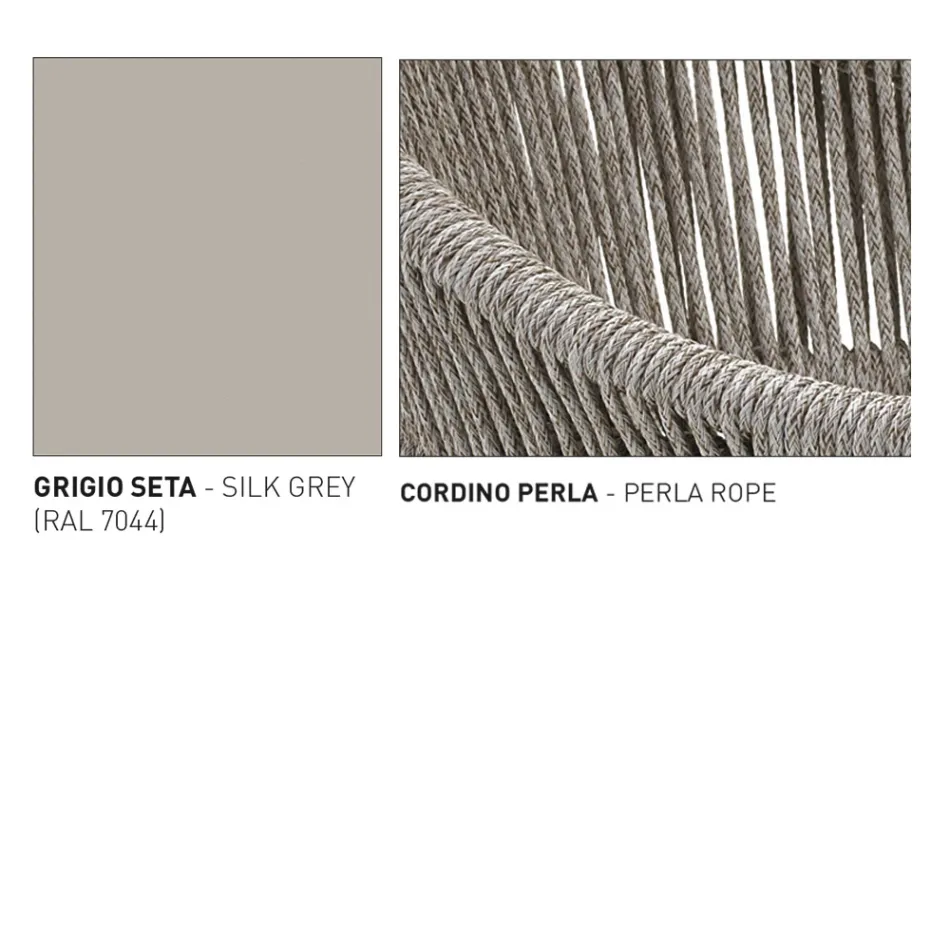 Golvlampa i aluminium och fiber Tillverkad i Italien - Tibidabo av Varaschin Viadurini