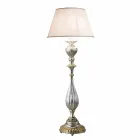 Trä golvlampa producerad för hand i Italien Rocco Viadurini