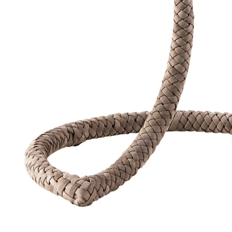 Grilli Snake metal och tyg golvlampa gjord i Italien Viadurini