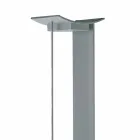 Golvlampa i lackerad metall med integrerad LED Made in Italy - Indra Viadurini