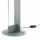Golvlampa i lackerad metall med integrerad LED Made in Italy - Indra Viadurini