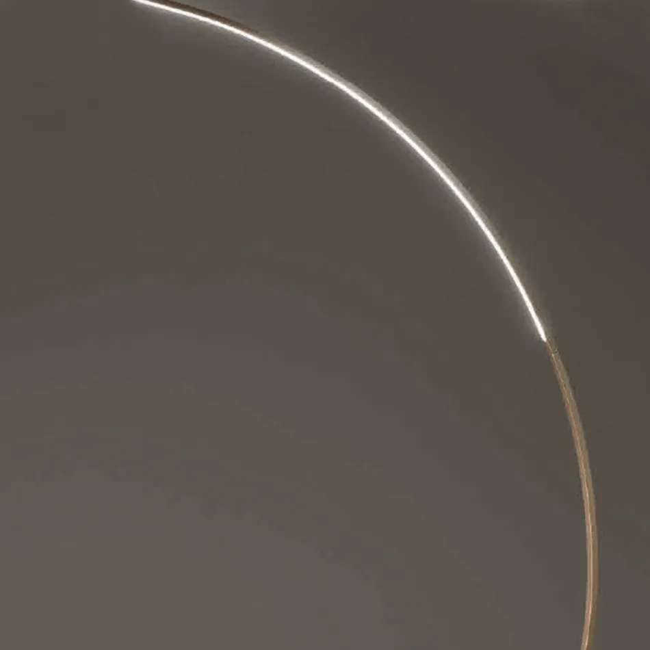 Golvlampa i målad metall med dimbart LED-ljus - Eucalyptus Viadurini