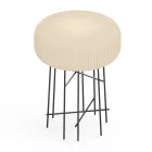 Alabaster Polyeten Utomhus Golvlampa Tillverkad i Italien - Disco Viadurini
