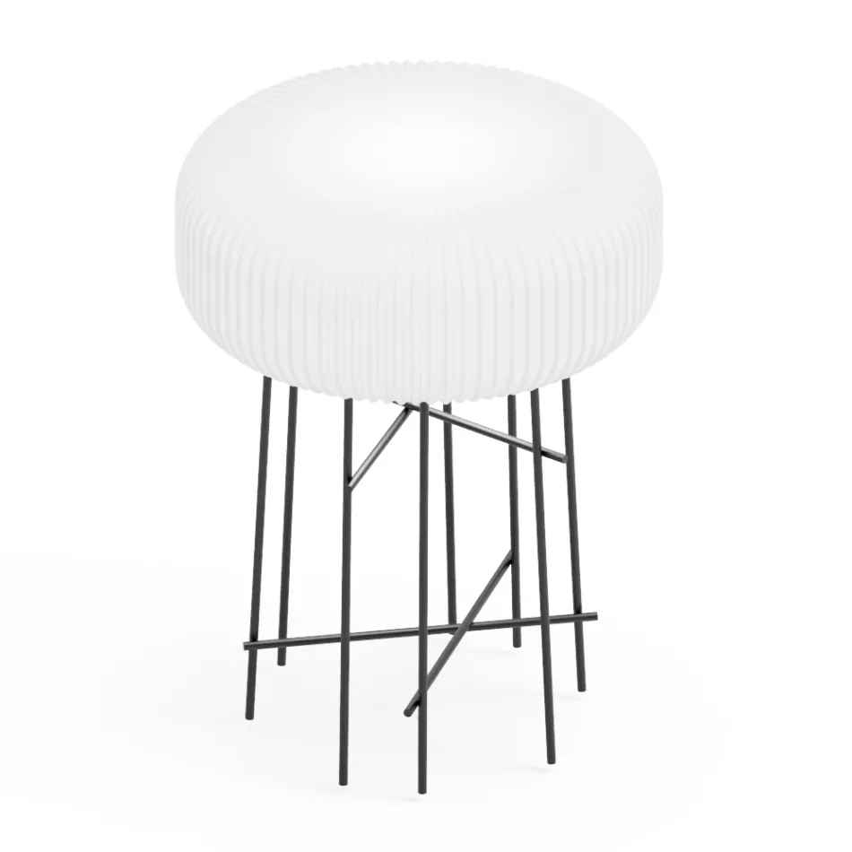 Golvlampa i polyeten i olika storlekar - Disco Viadurini