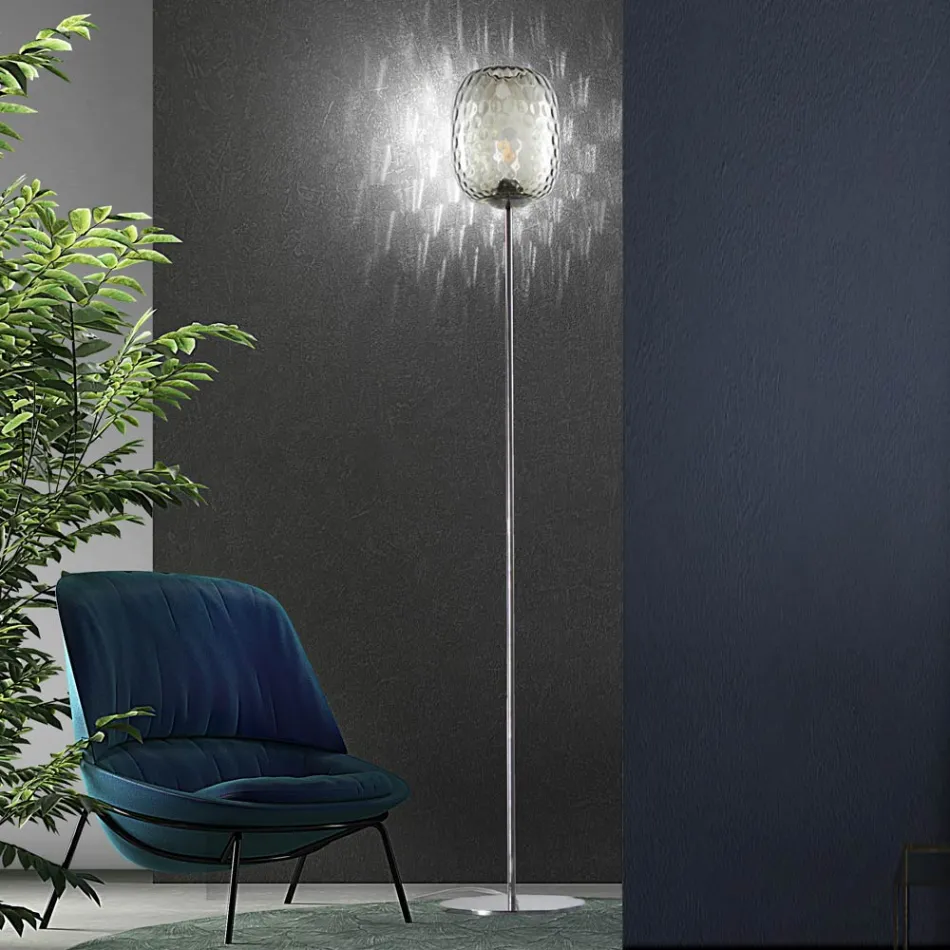 Handblåst golvlampa i Venedig glas 30 cm - Cloe Balloton Viadurini