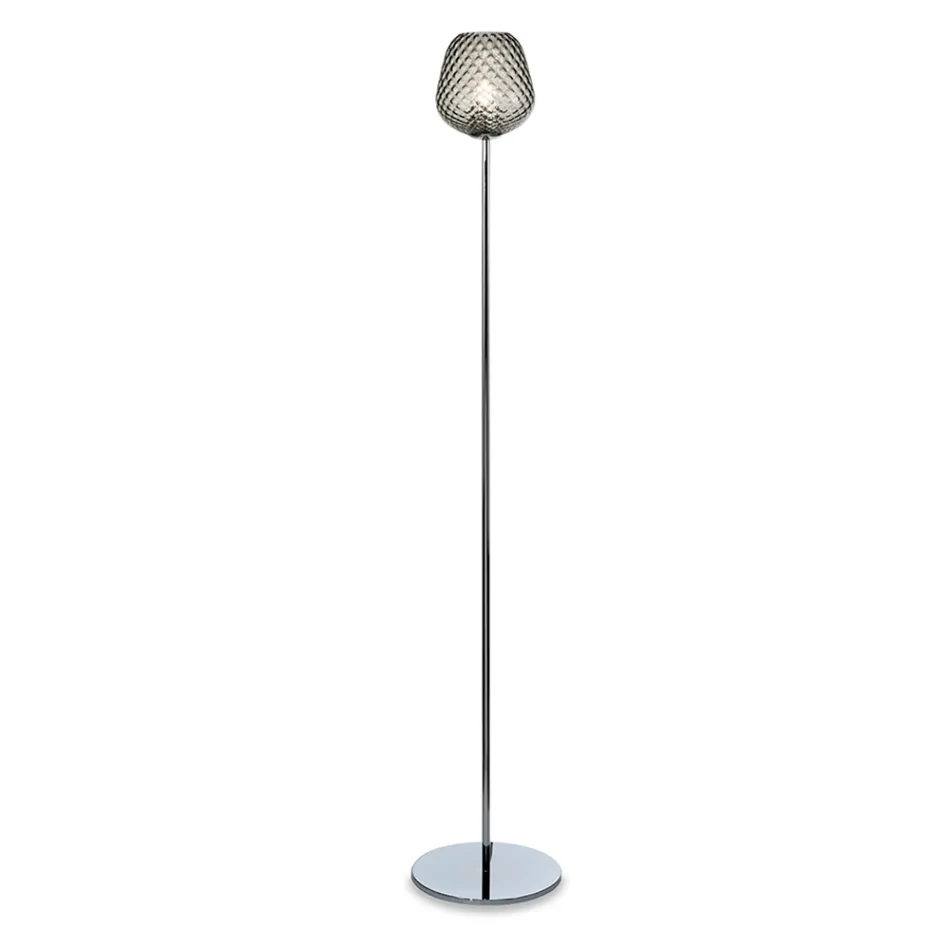 Golvlampa i hölje eller transparent glas Tillverkad i Italien - Elisia Viadurini
