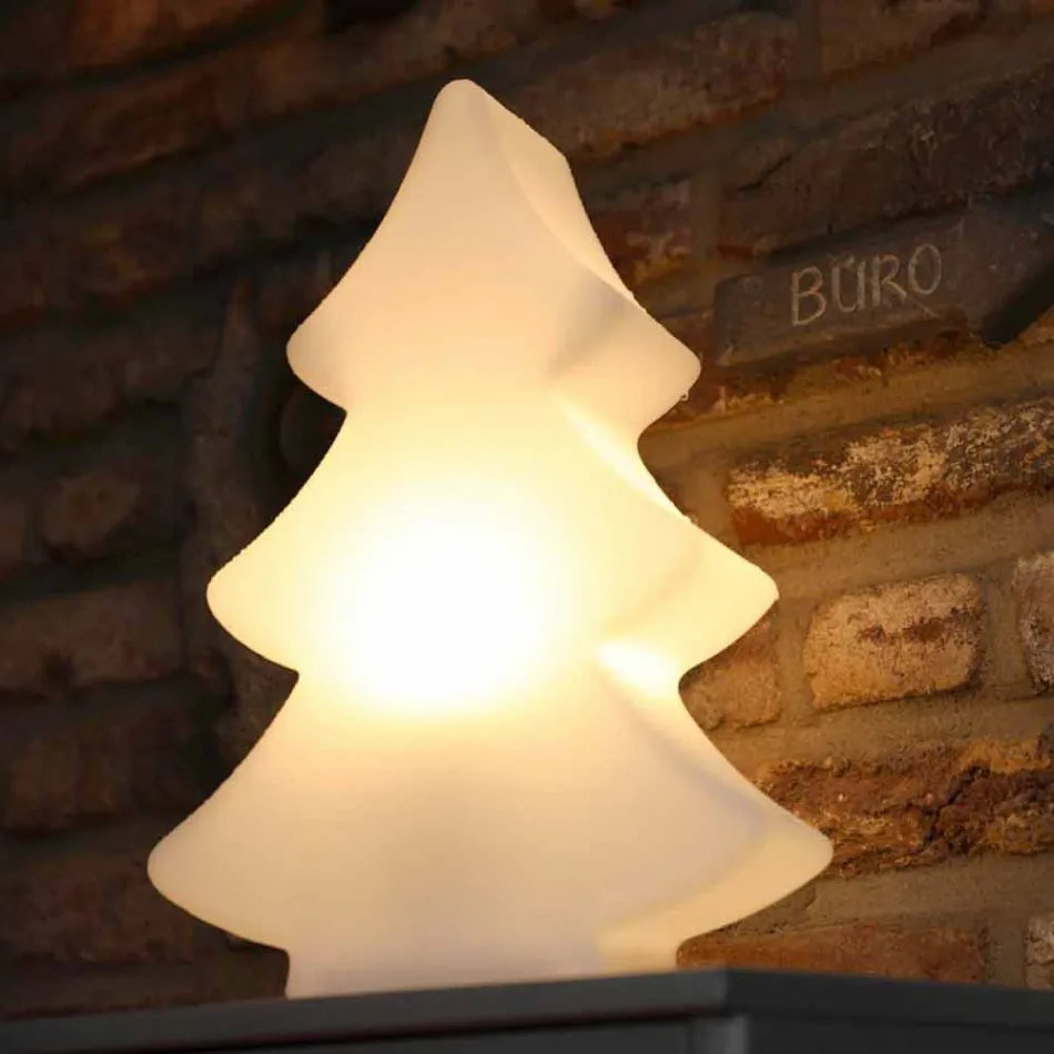 Golvlampa Led, Solar eller E27 i plastjuldesign - Alberostar Viadurini