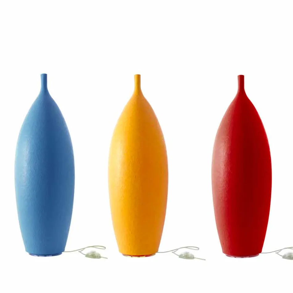 Samtida nebulit golvlampa In-es.artdesign Tank 2 H92cm Viadurini