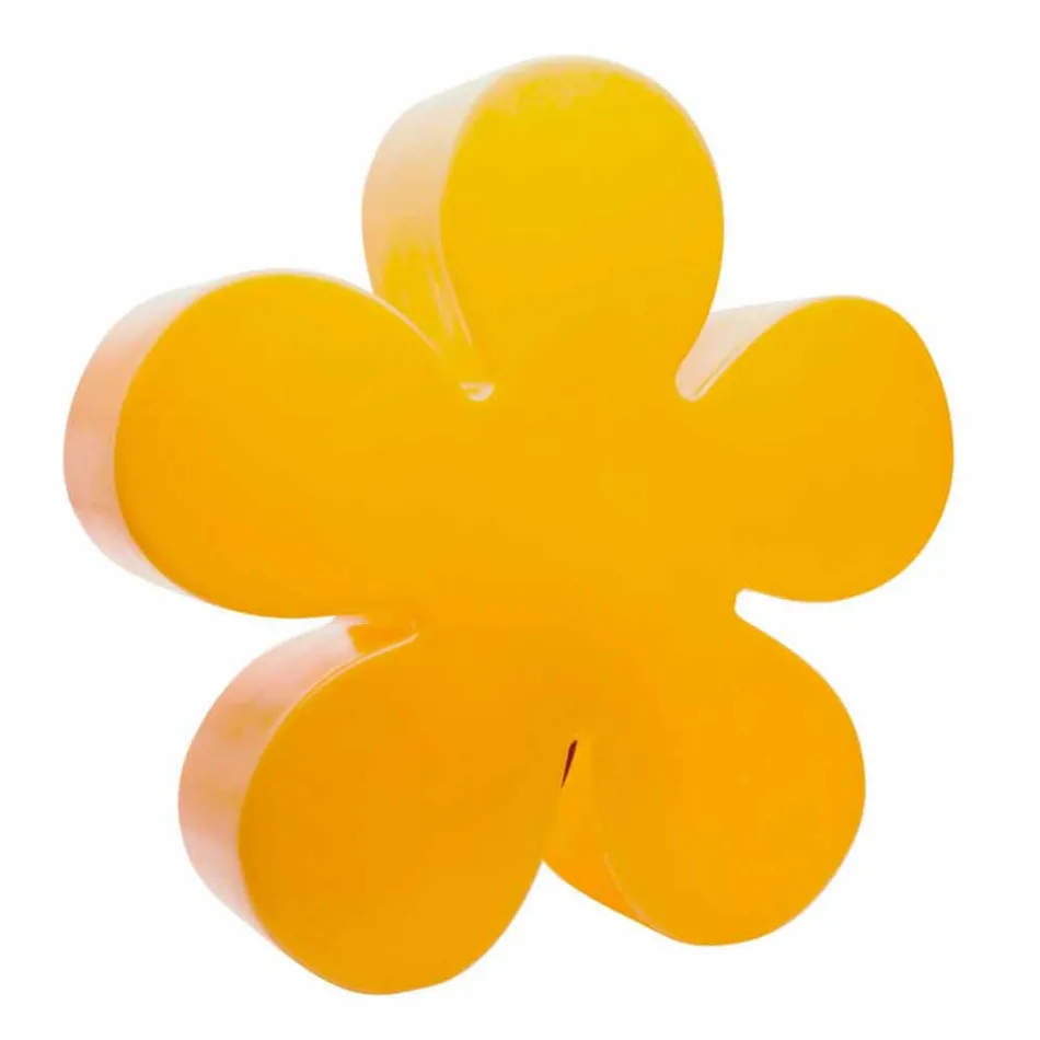 Golv- eller bordslampa Modern design med färgad blomma - Fiorestar Viadurini