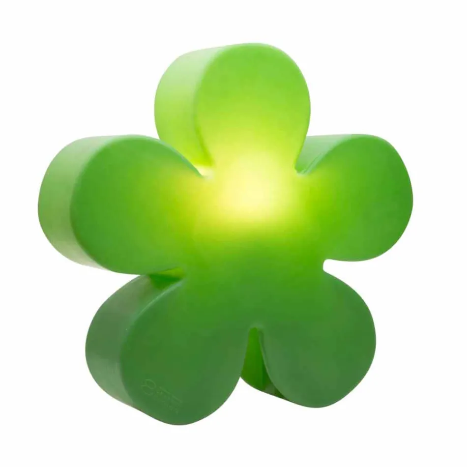 Golv- eller bordslampa Modern design med färgad blomma - Fiorestar Viadurini