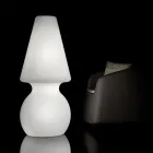 Alvarez utomhusgolvlampa med LED-ljus i polyeten Tillverkad i Italien Viadurini