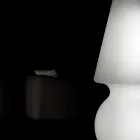 Alvarez utomhusgolvlampa med LED-ljus i polyeten Tillverkad i Italien Viadurini