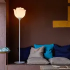 Plastblomma design utomhus golvlampa - Baby Love från Myyour Viadurini