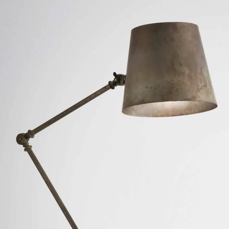 Lampa justerbar industriell stil jord Reporter Il Fanale Viadurini