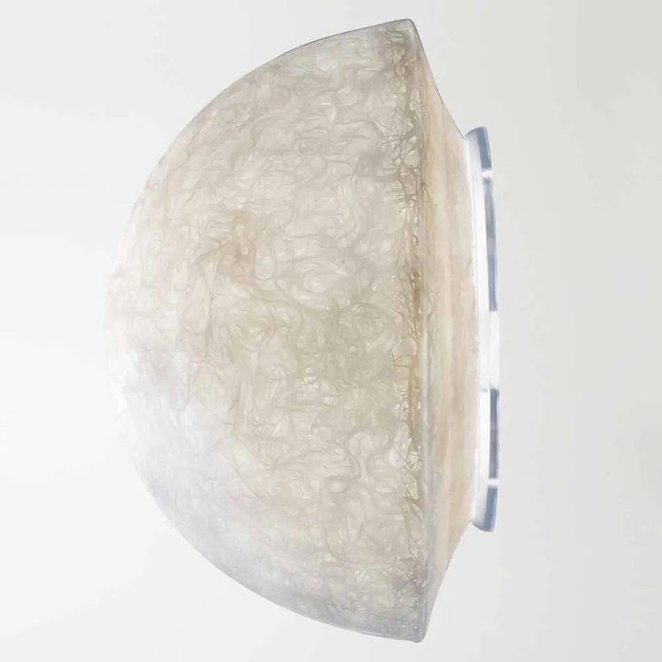 Design vägglampa In-es.artdesign Knapp i färgad nebulit Viadurini