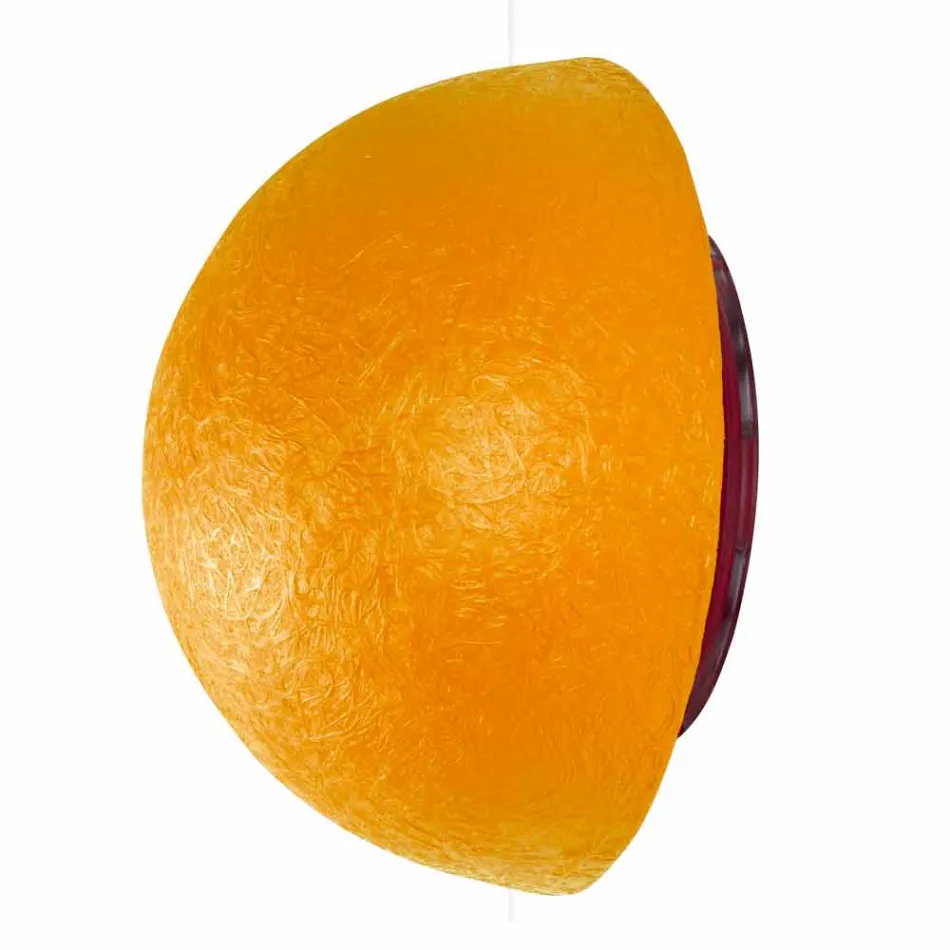 Design vägglampa In-es.artdesign Knapp i färgad nebulit Viadurini