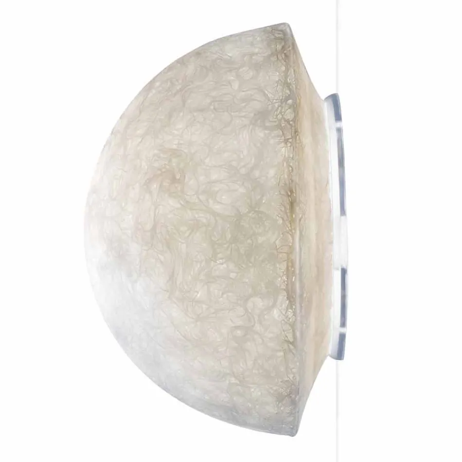 Design vägglampa In-es.artdesign Knapp i färgad nebulit Viadurini