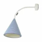 Designer vägglampa In-es.artdesign Jazz En Stripe-färgad ull Viadurini