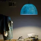 Suspension design lampa In-es.artdesign H2o Färgad nebulit Viadurini