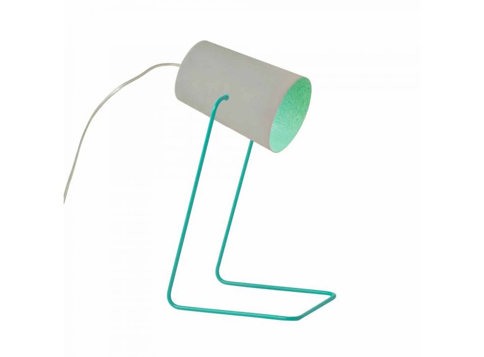Bordslampa In-es.artdesign Färg T betong effekt Viadurini