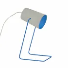 Bordslampa In-es.artdesign Färg T betong effekt Viadurini