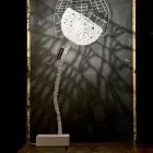 Bordsdesign lampa In-es.artdesign T2 konsistens flexibel stam Viadurini