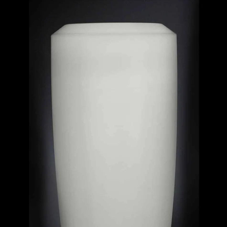 Designgolvlampa LED för interiör LDPE Haubits Small Viadurini