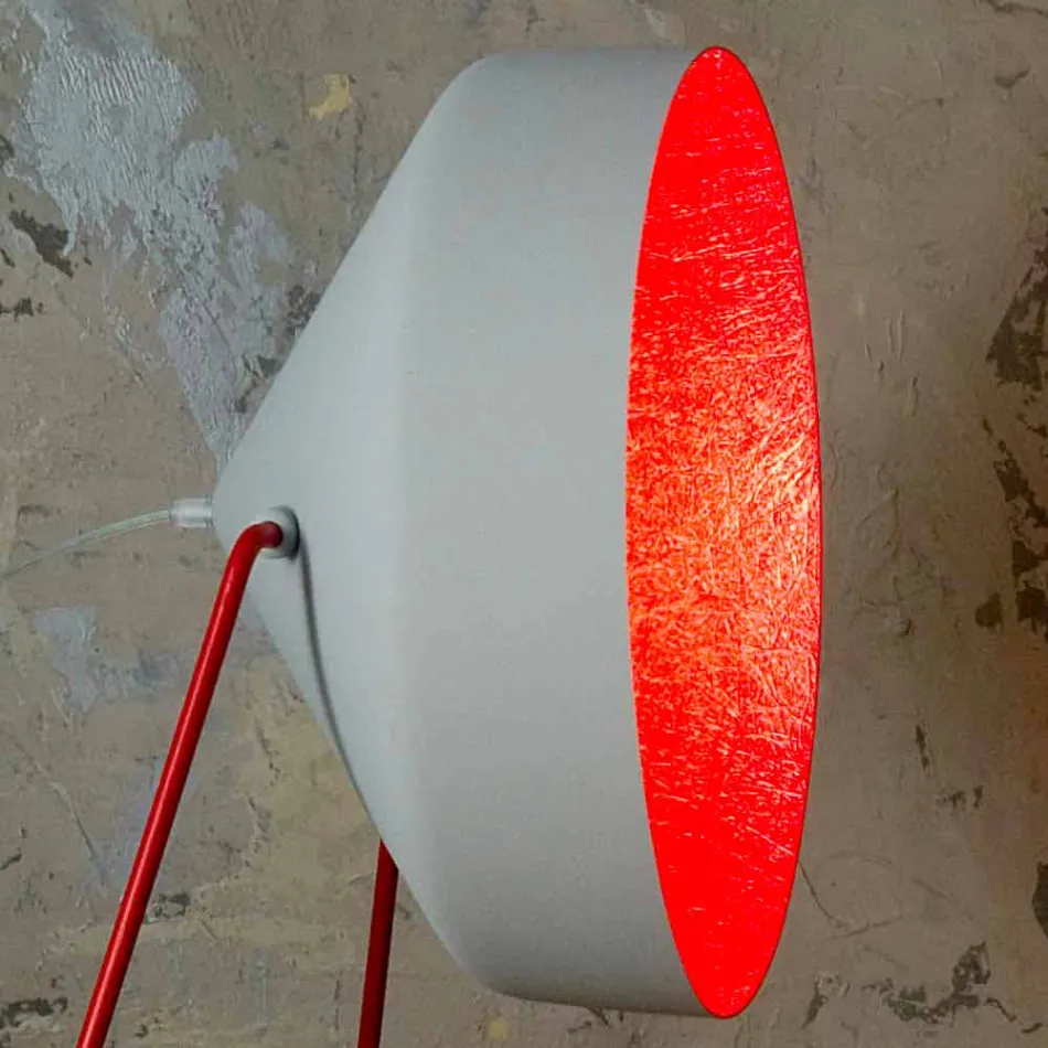 Design golvlampa In-es.artdesign Cyrcus F Målad betong Viadurini