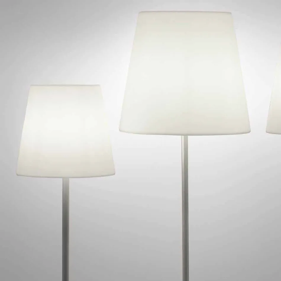 Golvlampa design Ali Baba Steel Slide metal tillverkad i Italien Viadurini