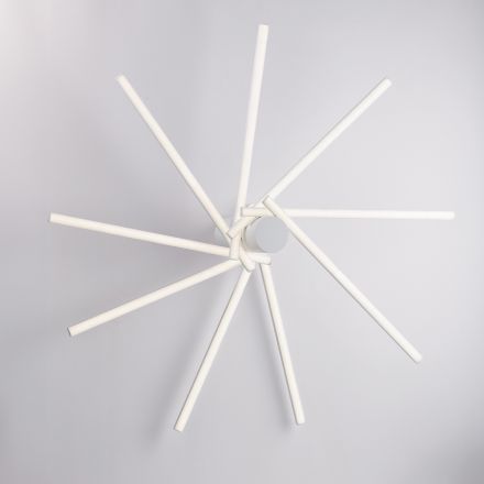 Designerlampa i glas och metall tillverkad i Italien för elegant inredning - Idra Viadurini