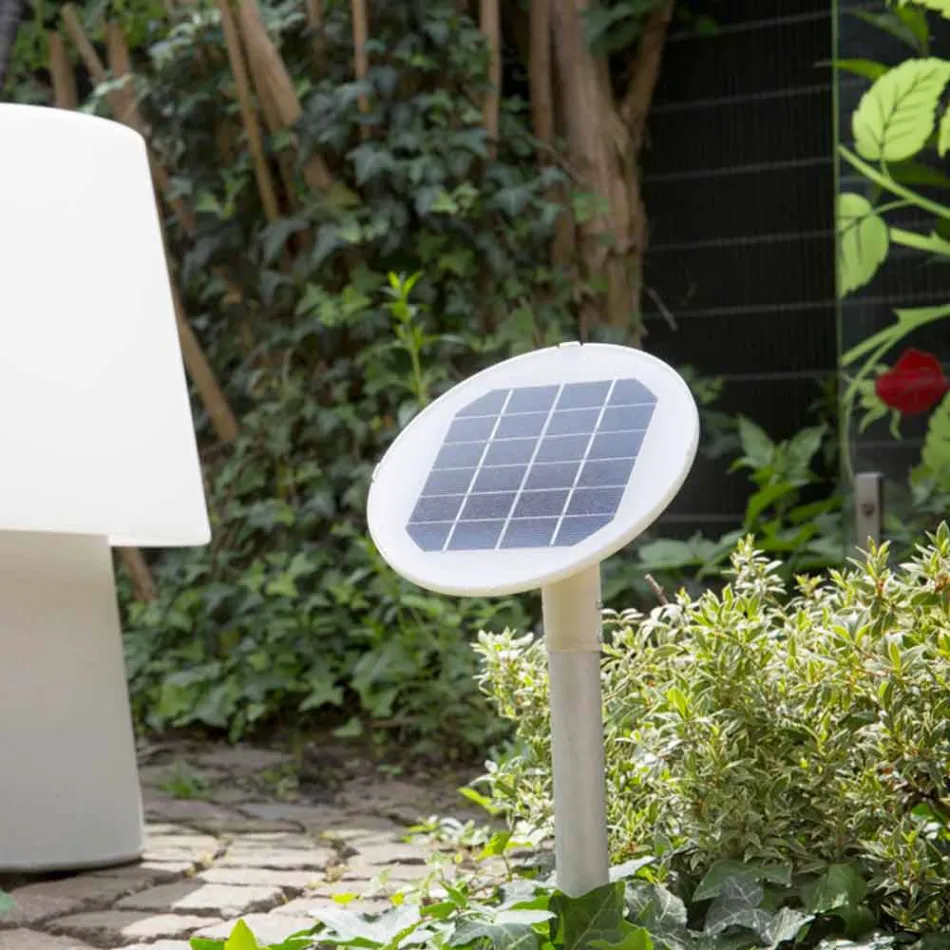 Modern designlampa för inomhus eller utomhus i färgad plast - Fungostar Viadurini