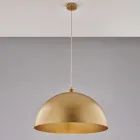 Elegant lampa i glas och metall tillverkad i Italien för raffinerade interiörer - Deneb Viadurini