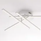 Elegant lampa i glas och metall tillverkad i Italien för raffinerade interiörer - Idra Viadurini