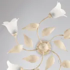 Elegant lampa i glas och metall Tillverkad i Italien för raffinerade interiörer – Sirio Viadurini